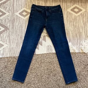 Express Men’s Skinny Dark Blue Wash Jeans Size 30X32